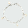 Pulsera Lunaria de plata 925 con perlas Pulsera Lunaria de plata 925 con perlas
