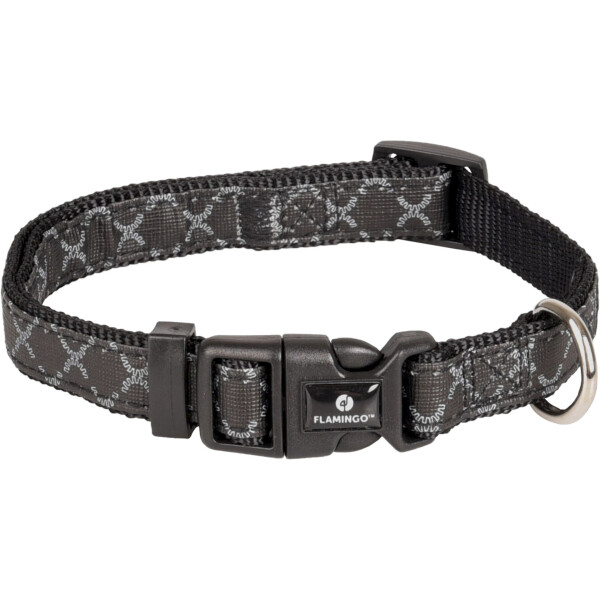 COLLAR PARA PERROS FLAMINGO ODIN NEGRO XS COLLAR PARA PERROS FLAMINGO ODIN NEGRO XS