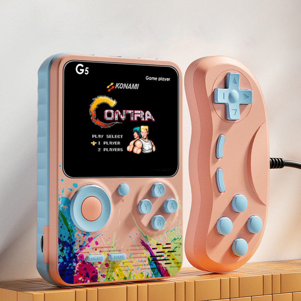 Mini Consola Portatil Para Niños Rosa