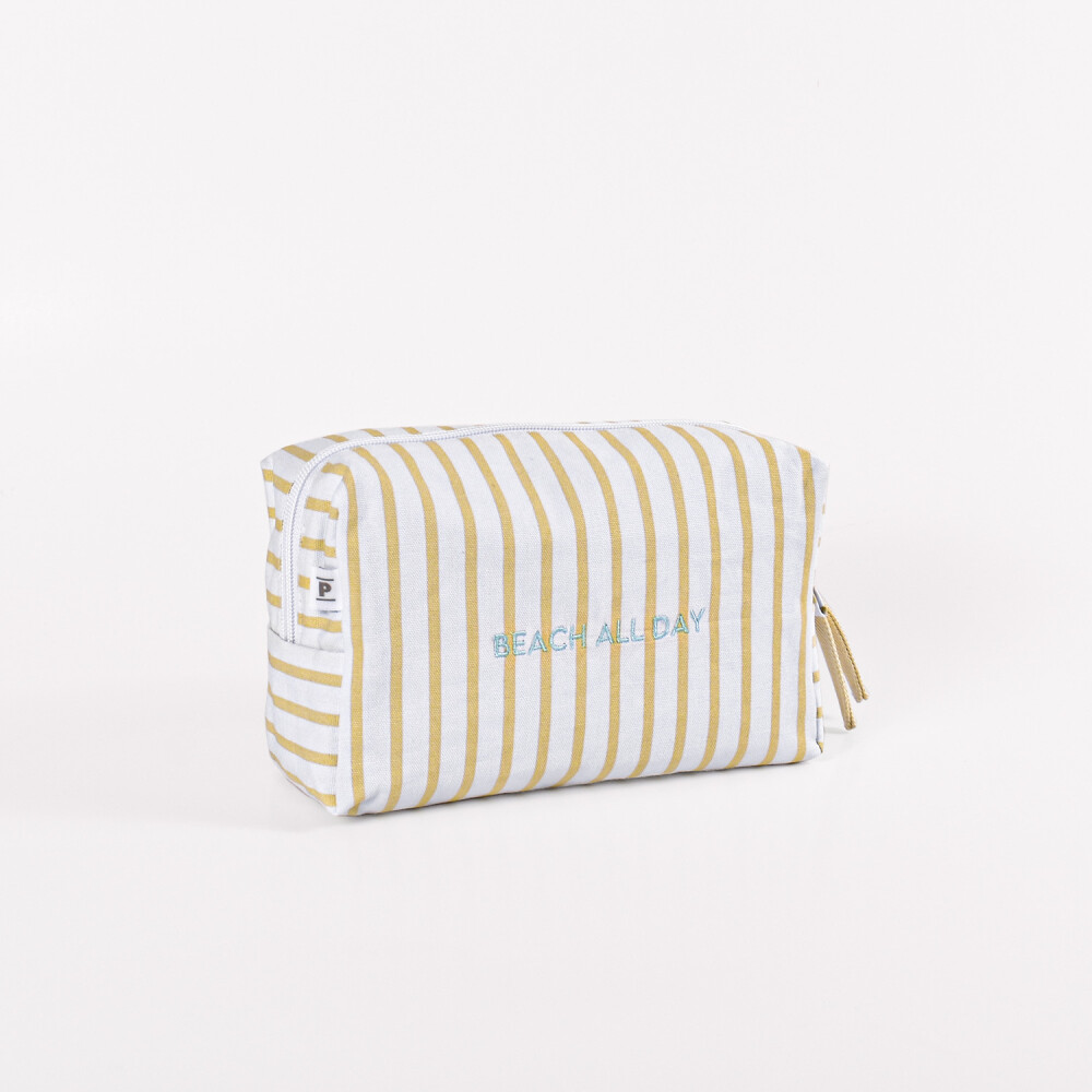 Necessaire Neva Verano Rayas Amarilla
