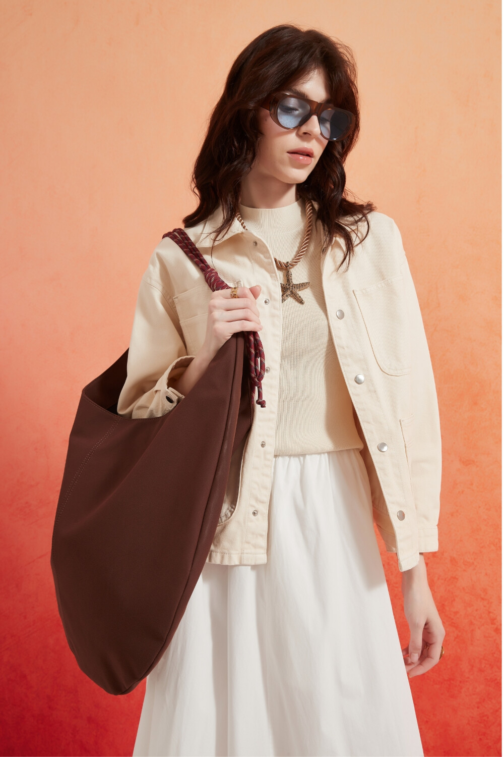 Cartera Lidia Marron