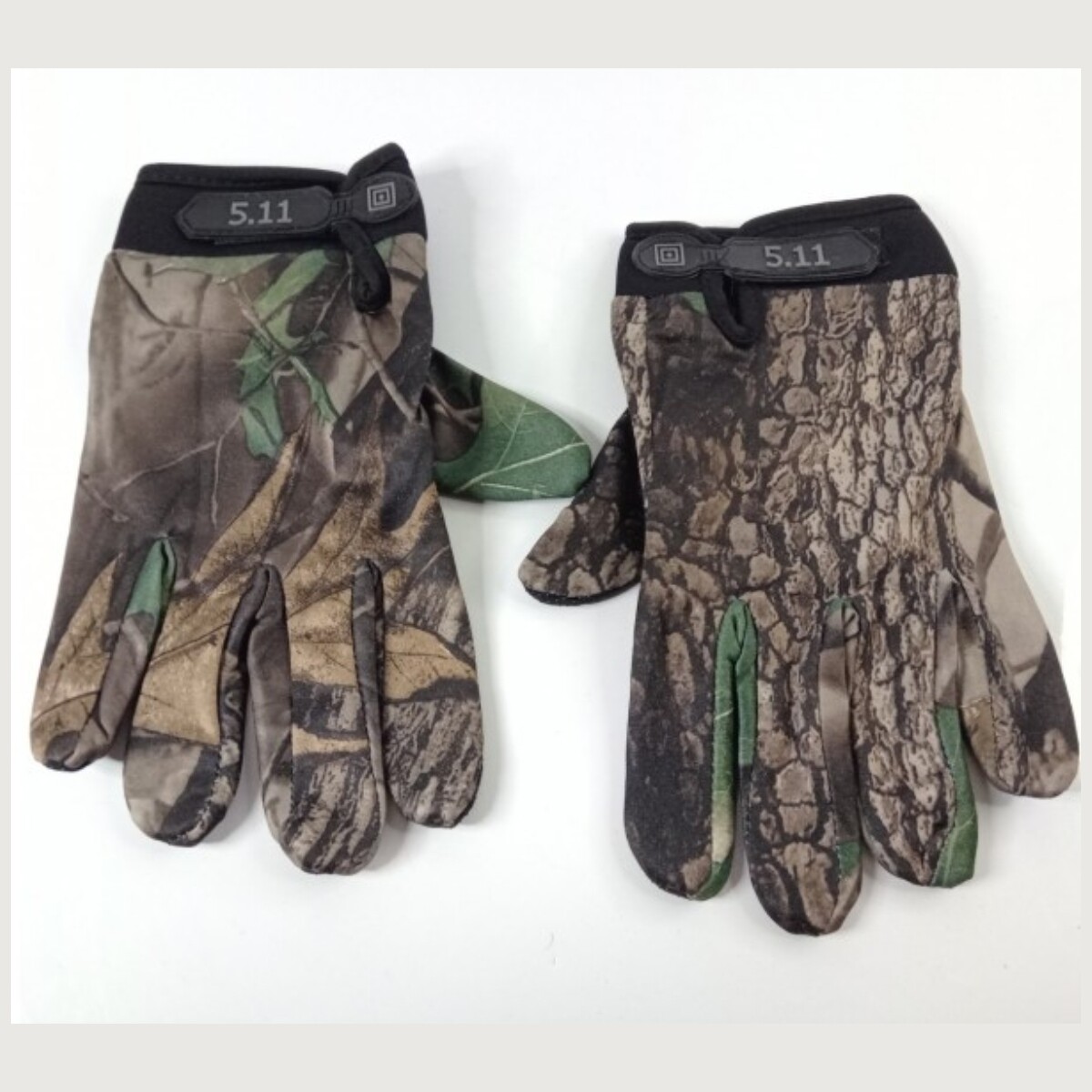 GUANTE TACTICO CAMUFLADO REALTREE 5.11 DEDO DESMONTABLE 