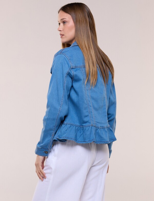Camperita Denim Peplum JEAN CLARO