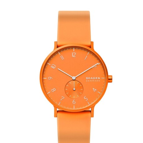Reloj Skagen Deportivo/Fashion Silicona Naranja Neon 0