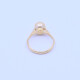 Anillo oro 18k con perla de cultivo 8 mm. Anillo oro 18k con perla de cultivo 8 mm.