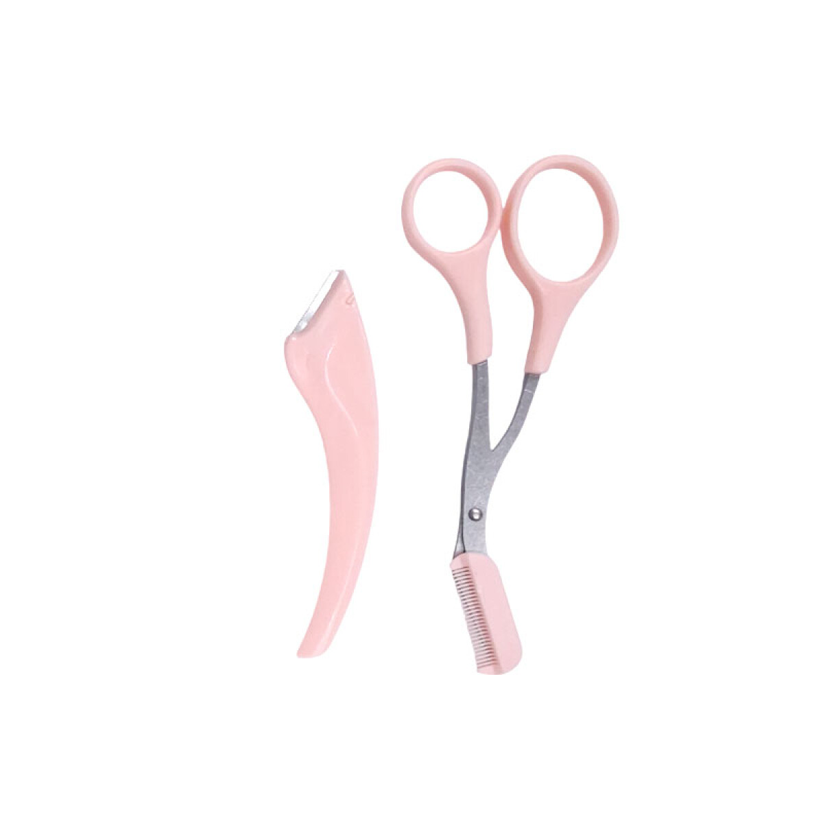 Tijera y perfilador navaja de cejas - Tijera Y Perfilador Navaja De Cejas 