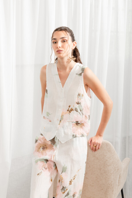 Chaleco Fiorenza Estampado 1