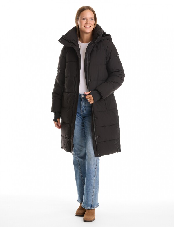 Campera Abrigo NEGRO