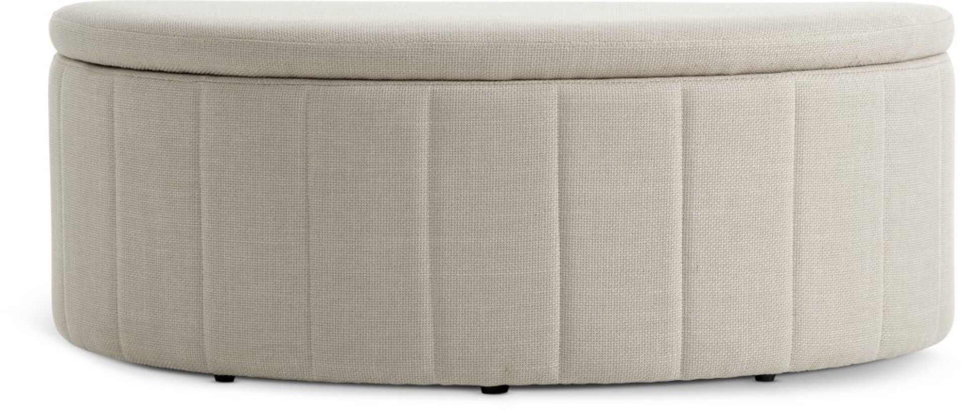 Banco KAPPEL con almacenaje tela arena cl 