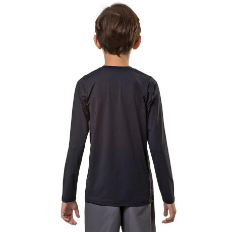 Remera Elite Termica Niño Negra S/C