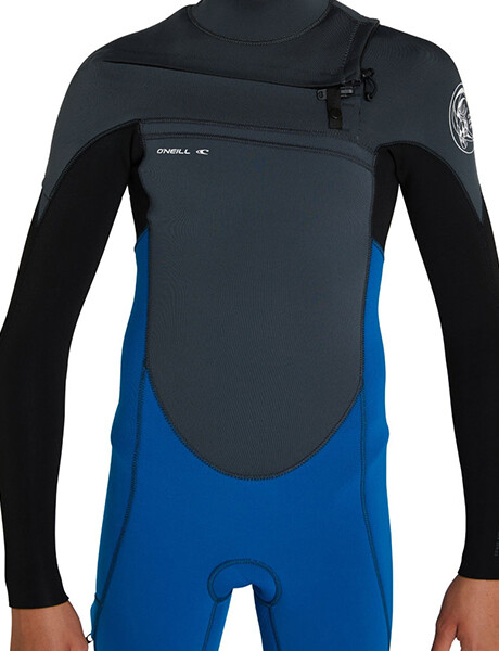 Defender Juvenil 3/2mm - Chest Zip - Ultrablue HF4