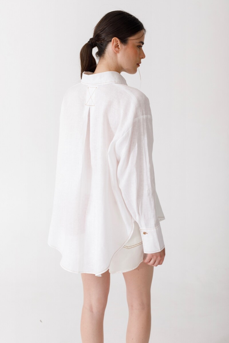 PRE VENTA CAMISA ONDA FRUIT Blanco