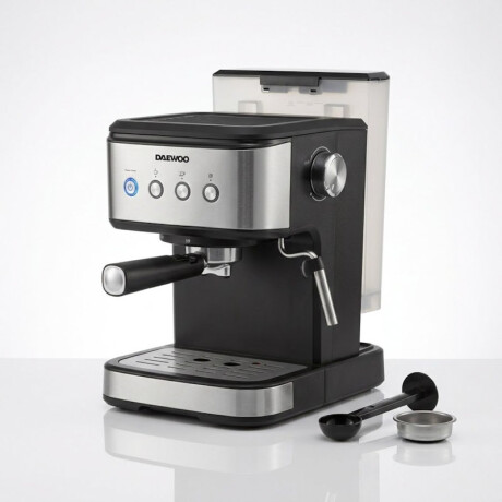 Cafetera Espresso Daewoo Automática | Acero Inoxidable | 1,5 Lts. Cafetera Espresso Daewoo Automática | Acero Inoxidable | 1,5 Lts.