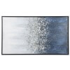 CUADRO RECT DET GRIS C/RELIEVE 45X90CM Unica