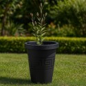 MACETA CILINDRICA 21 LITROS NEGRO REF 0489 NEGRO