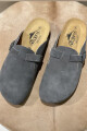 Zueco plakton hombre Gris
