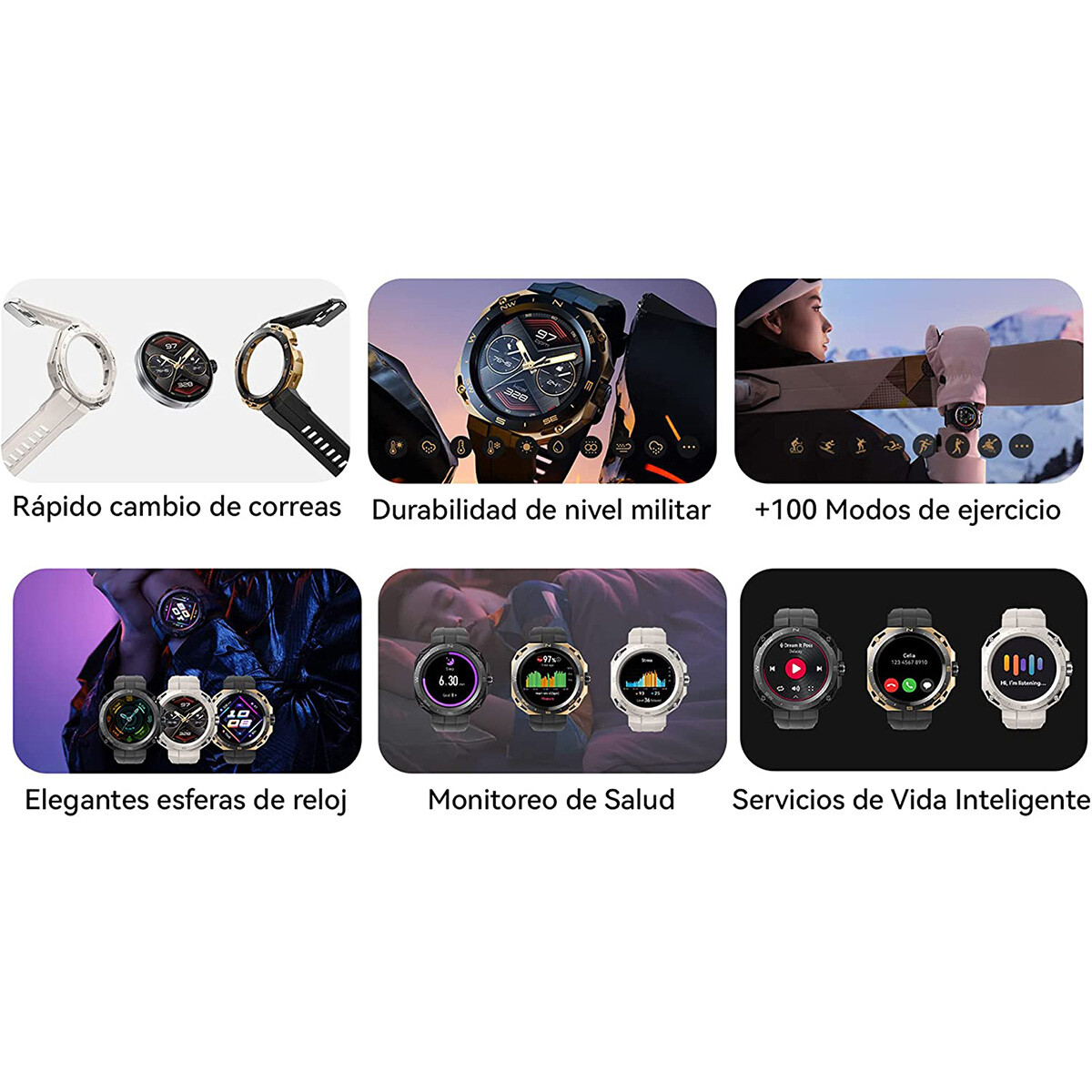 Reloj Huawei Watch GT Cyber 1.32" Sport Edition | GPS Bluetooth Midnight black
