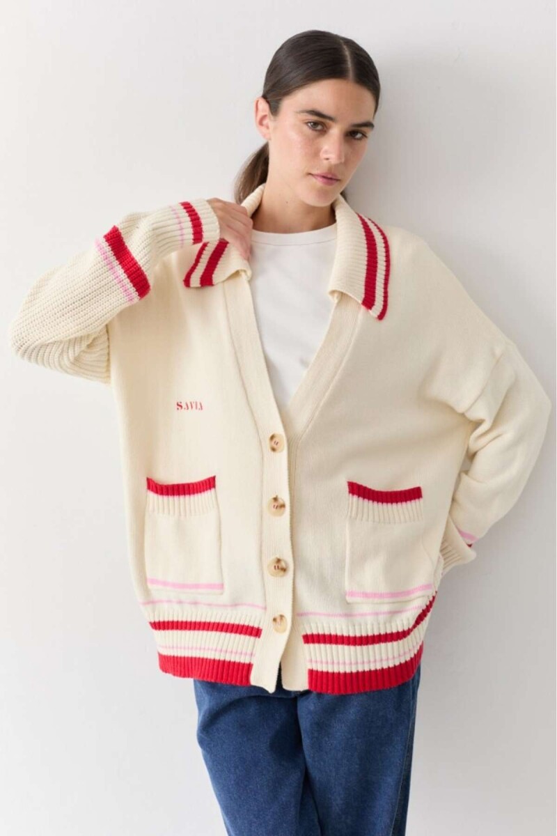 Cardigan Goal - Crudo 