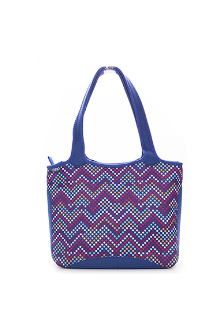 Cartera Neopreno brio con cierre Dot