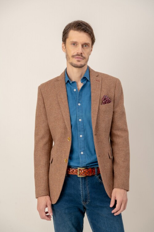 Saco Luxe Tabaco