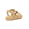 Comfortflex Sand.dama Cuero C/pulsera-elástico S/baja Almendra