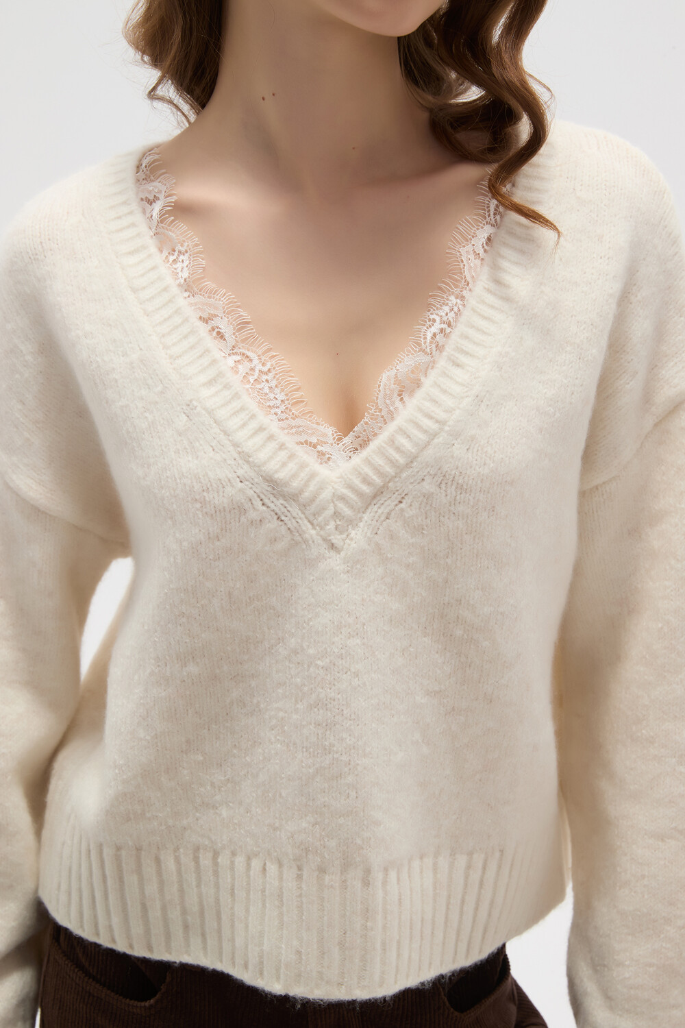 Sweater Prettie Marfil / Off White