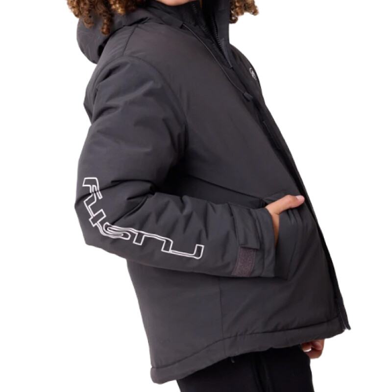 Campera Rusty Bandum Niño - Gris Oscuro Campera Rusty Bandum Niño - Gris Oscuro