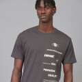 T-SHIRT JIBARA DIXIE Gris Oscuro