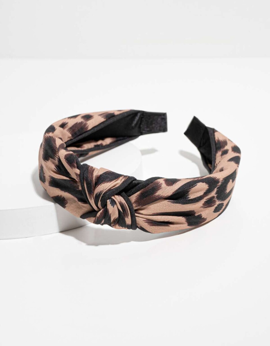 Vincha Animal Print - Estampado animal print 