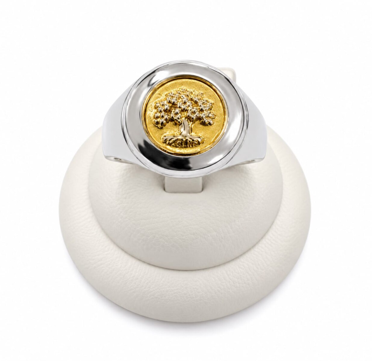 Anillo combinado árbol de la vida 