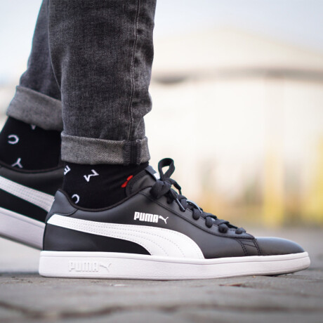 Championes Puma Smash V2 L Black/White