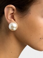Pendientes De Perla blanco