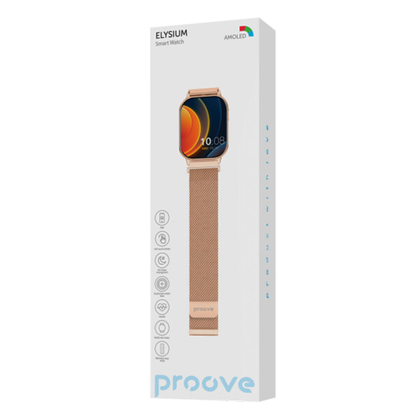 Smartwatch Proove Elysium Ip68 22 Mm DORADO