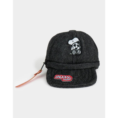 Llavero & Charm Snoopy Mundial Negro