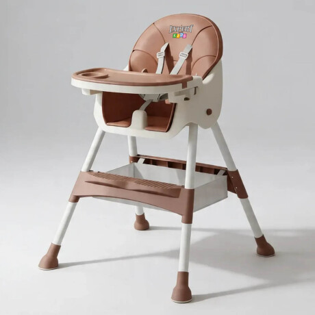 Silla De Comer Para Bebé Multiuso 2en1 Sillita Niños Marron