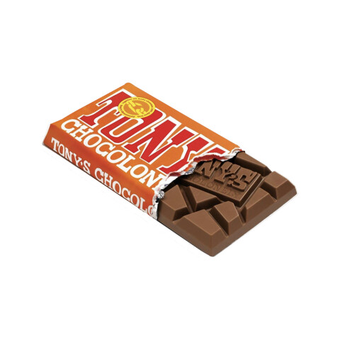 Chocolate con leche caramelo y sal marina 32% 180g Tony´s Chocolate Caram 32% 180g Tony