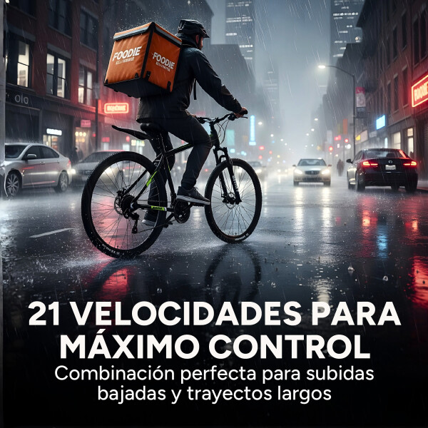 Bicicleta Jook Montaña Rod 29 Freno Disco 21 Velocid Shimano Color Negro Verde