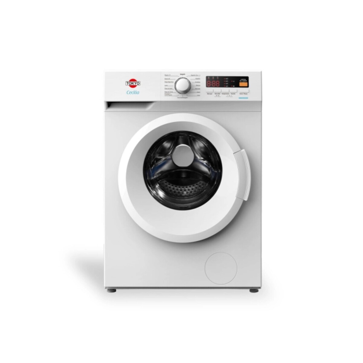 Lavarropas Tokyo 8KG Cecilia Clean+ Automatica 