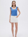 Short Pollera Vaskar Marfil / Off White