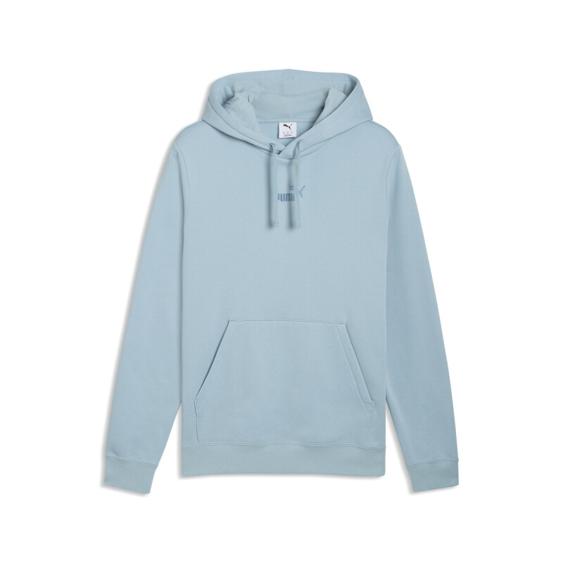 Hoodie PUMA ESS Small Nº1 Logo center FL Hombre 692914 47 Verde Agua