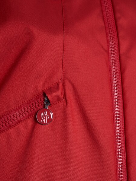 Moncler - Chaqueta con capucha, Hemar Rojo