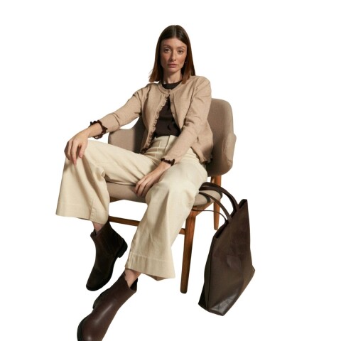 CARDIGAN ROSELA S-XXL BEIGE OSCU