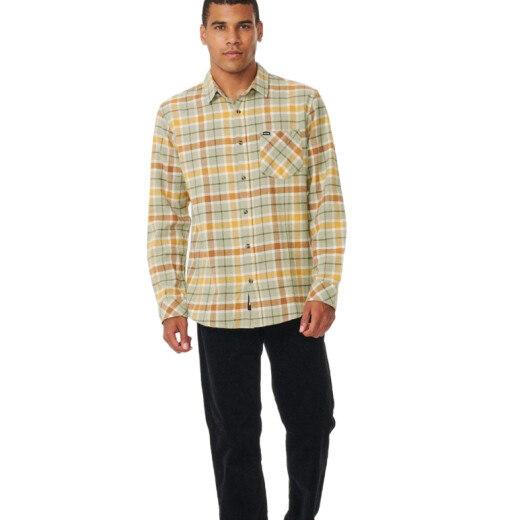 Camisa Rip Curl Checked - Verde Camisa Rip Curl Checked - Verde