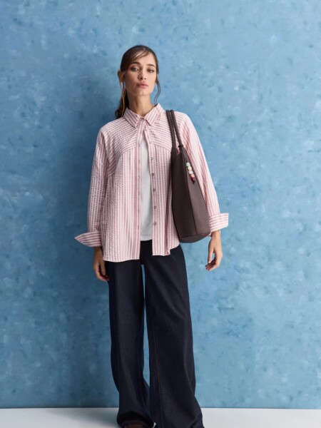 CAMISA ALLIE VELERISTA ROSADO