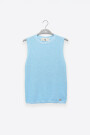 TEE KNIT TOP Celeste