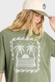 REMERA WAVE STAMP SS TEE M-militar