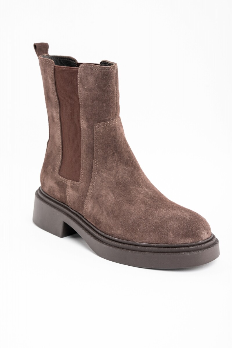 Bota Gamuza Chocolate