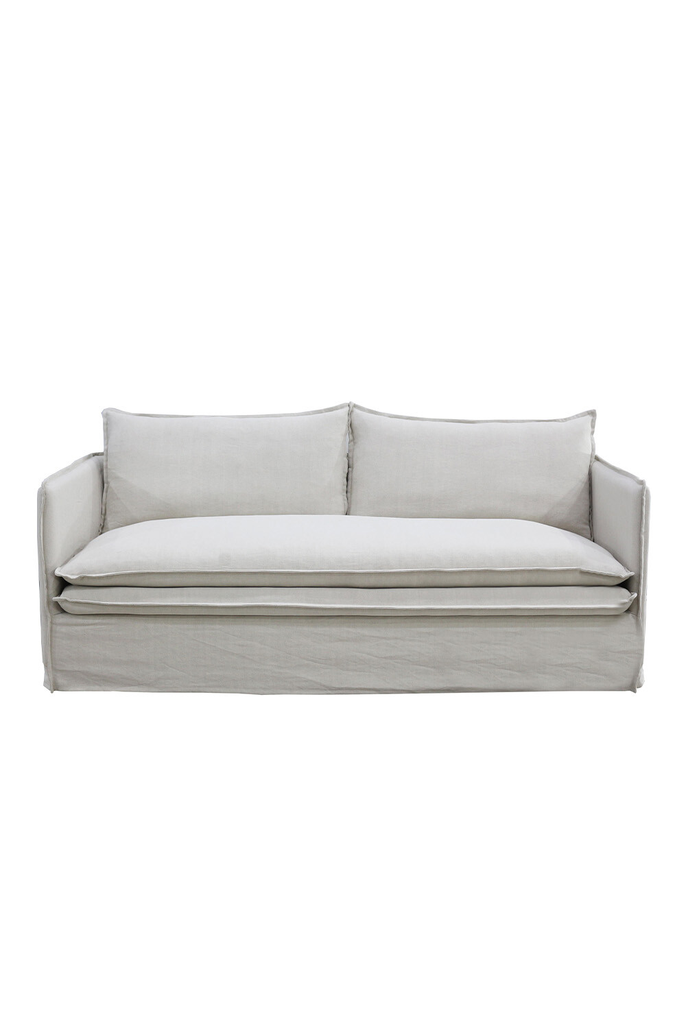 Sofá Dana, 3 Cuerpos Crudo / Natural