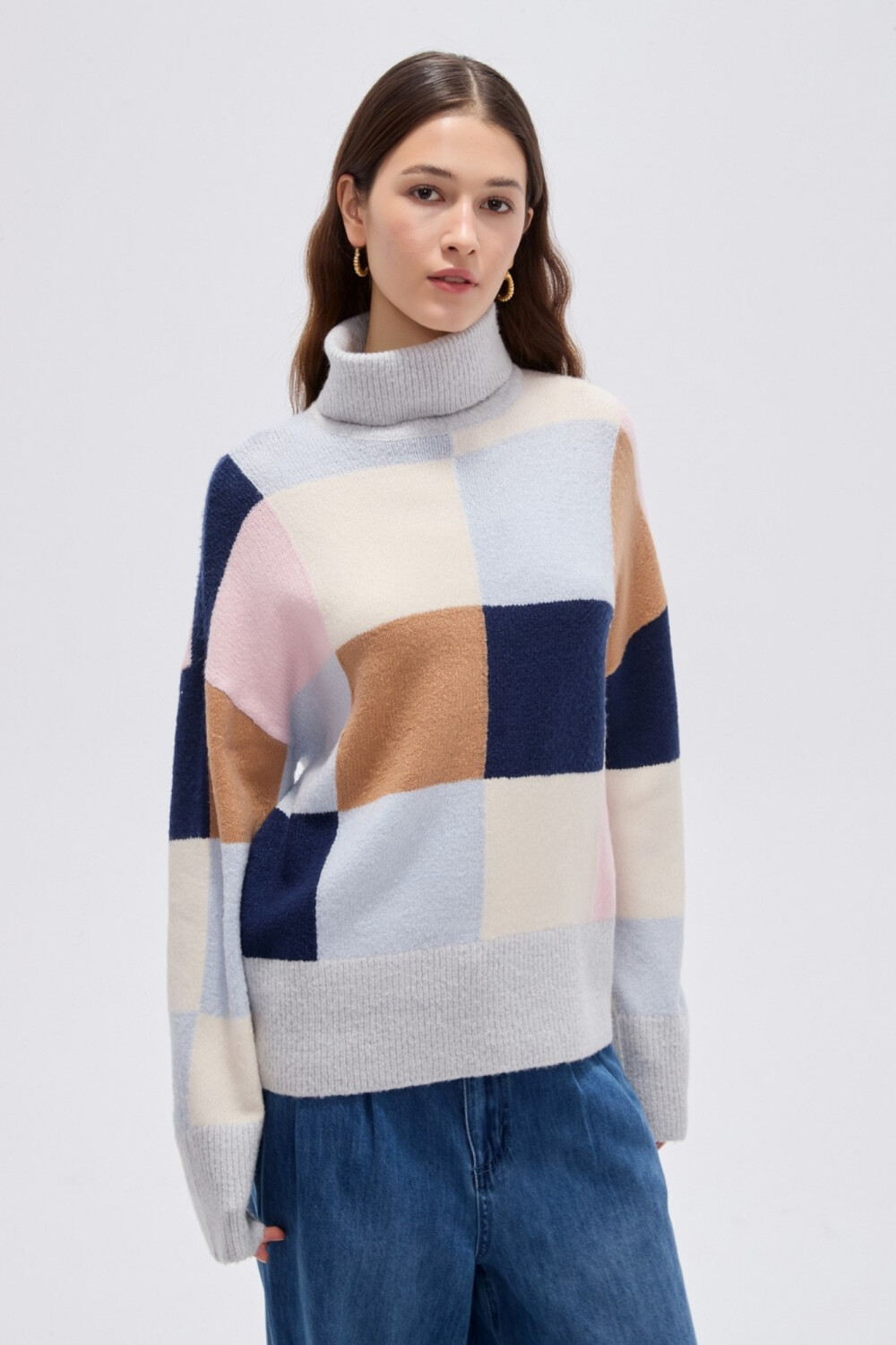 Sweater Cubo Estampado 1