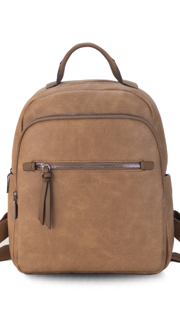 MOCHILA MENORCA ALMENDRA